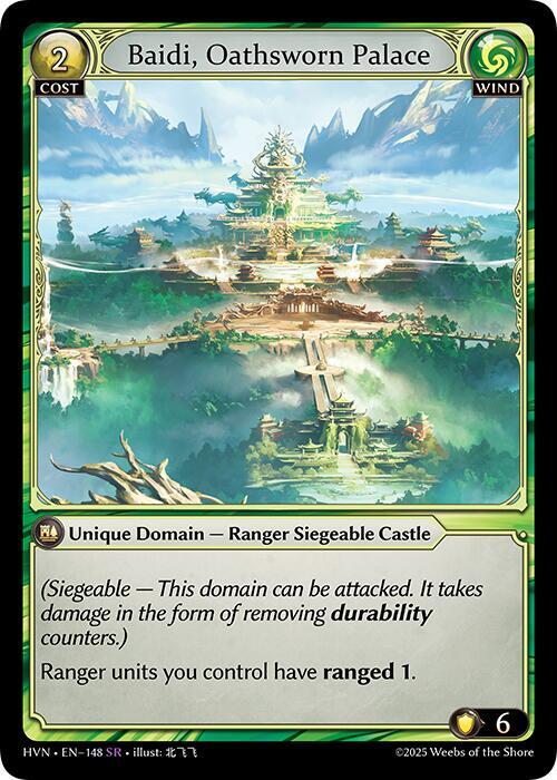 Baidi, Oathsworn Palace [SR] - Abyssal Heaven