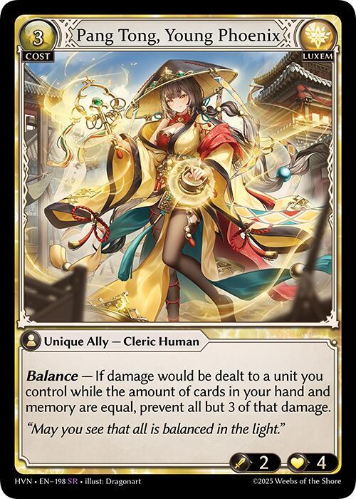 Pang Tong, Young Phoenix [SR] - Abyssal Heaven