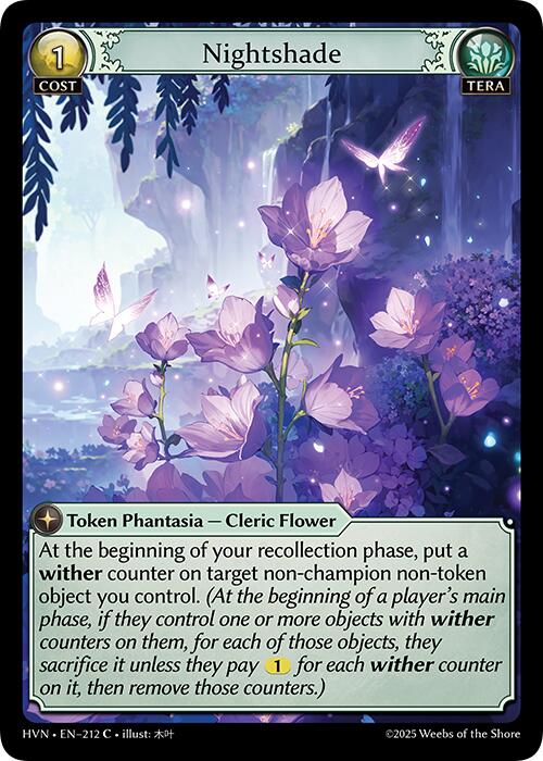 Nightshade [HVN - 212]