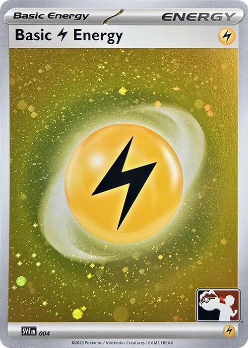 Basic Lightning Energy - 004 (Cosmos Holo) [004]