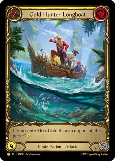 Gold Hunter Longboat (Treasure) [SEA163]
