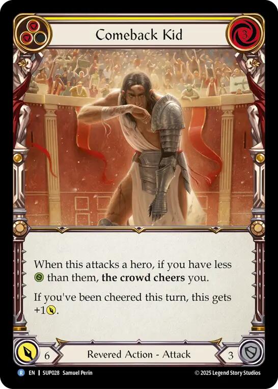 Comeback Kid (Yellow)