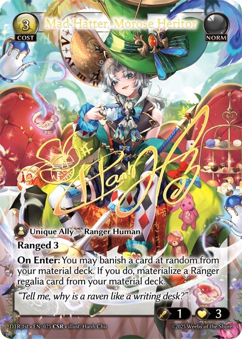 Mad Hatter, Morose Heritor (CSR) [DTR1E - 075]