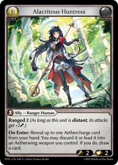 Alacritous Huntress [DTR1E - 045]