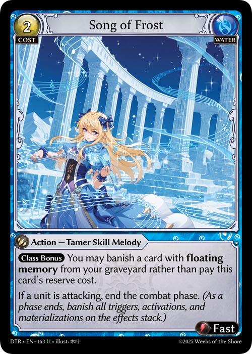 Song of Frost [DTR1E - 163]