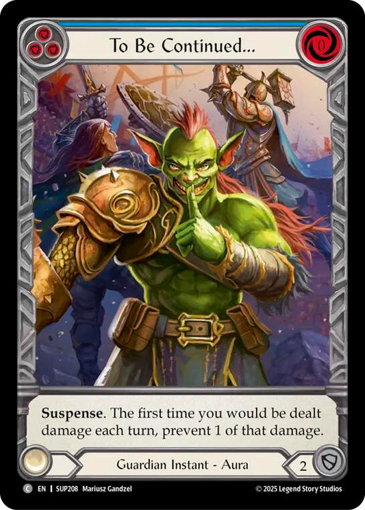 To Be Continued... (Extended Art)