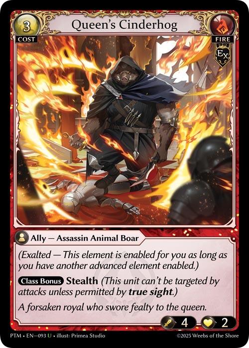 Queen's Cinderhog (Curio Foil)