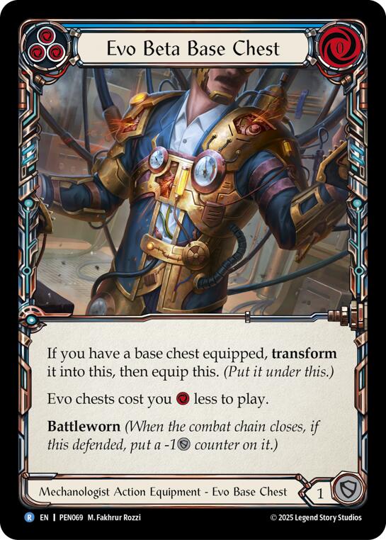 Evo Beta Base Chest (Blue)