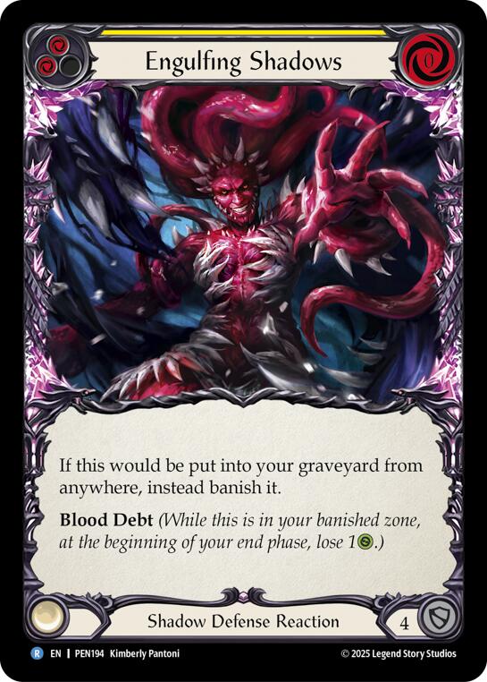 Engulfing Shadows (Yellow)