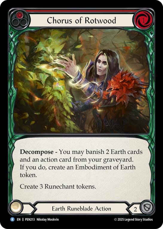 Chorus Of Rotwood (Red)