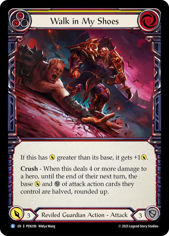 Walk In My Shoes (Yellow)