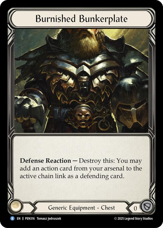 Burnished Bunkerplate