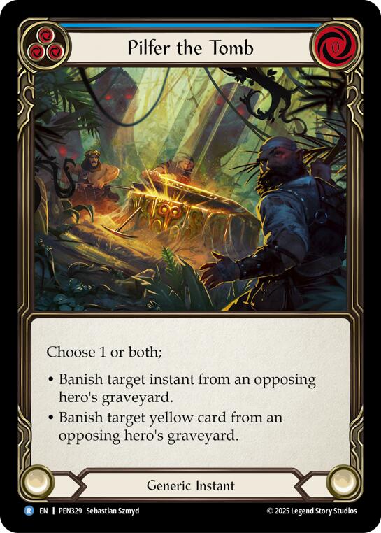 Pilfer The Tomb (Blue)