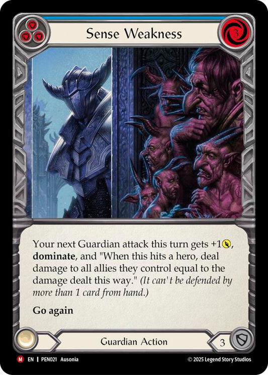 Sense Weakness (Blue)