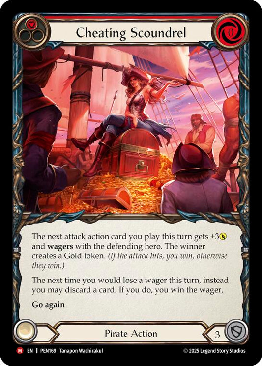 Cheating Scoundrel (Red)