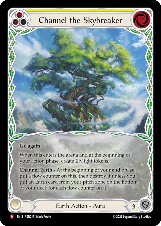Channel The Skybreaker (Yellow) (Extended Art)