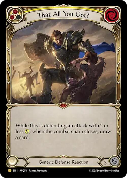 That All You Got (Yellow) (ANQ018)