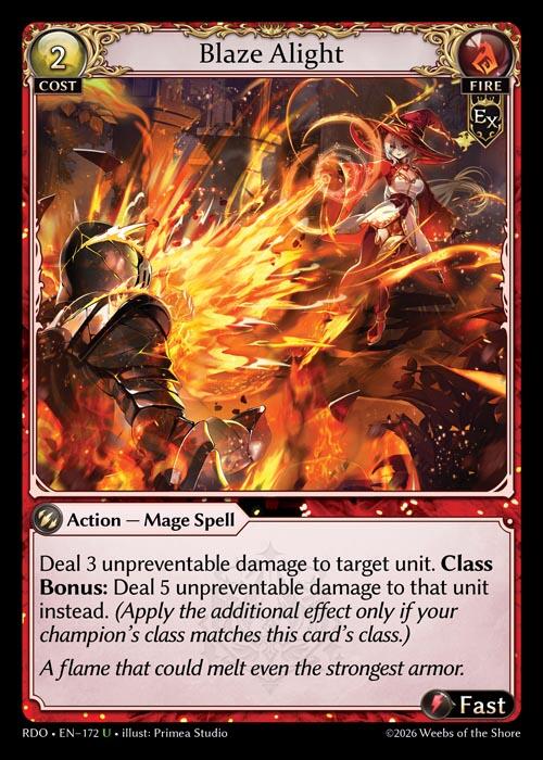 Blaze Alight