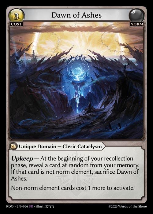 Dawn of Ashes