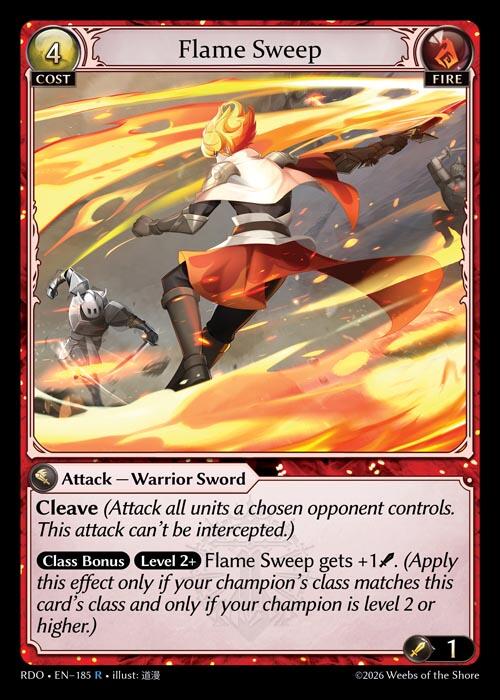 Flame Sweep