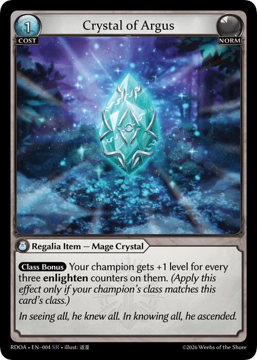 Crystal of Argus