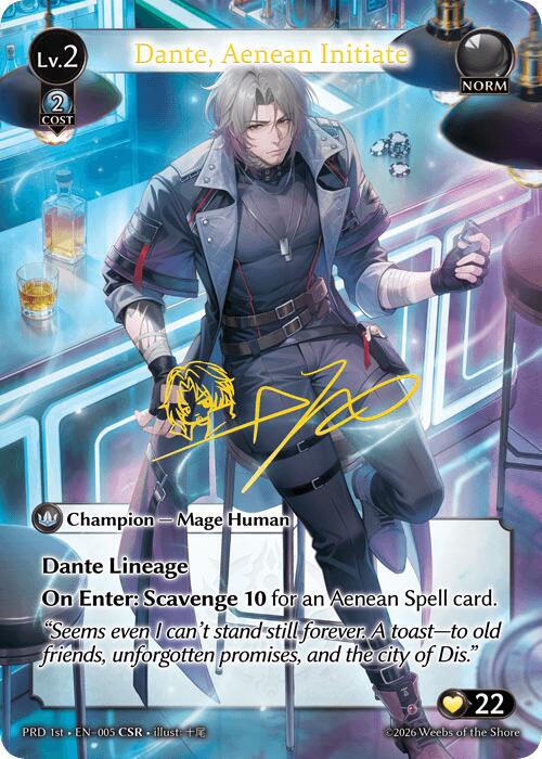 Dante, Aenean Initiate (CSR)
