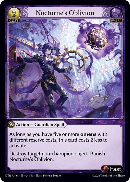 Nocturne's Oblivion