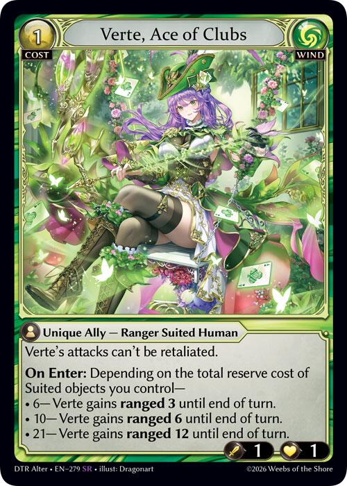 Verte, Ace of Clubs