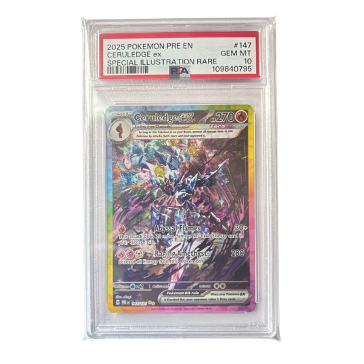 Ceruledge ex SIR [147] PSA 10 [109840795]