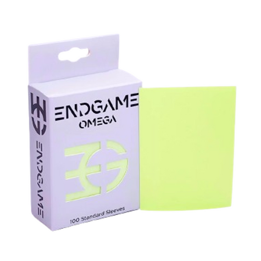 ENDGAME: OMEGA Standard Size Sleeves - Matcha Green [100 Count]