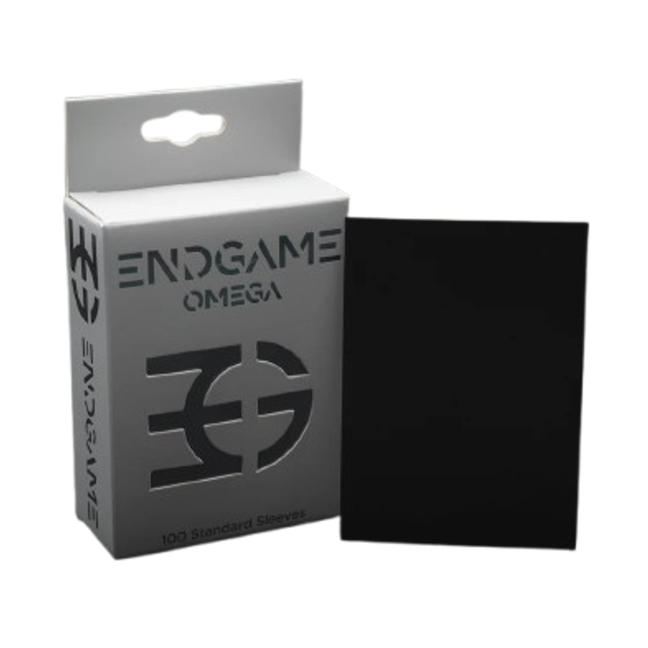 ENDGAME: OMEGA Standard Size Sleeves - Obsidian Black [100 Count]