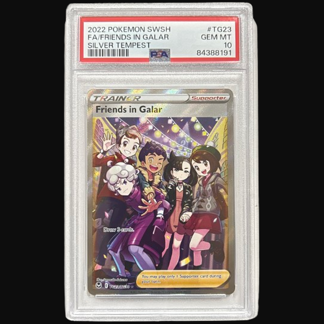 Friends in Galar [TG23/TG30] - SWSH12: Silver Tempest - PSA 10