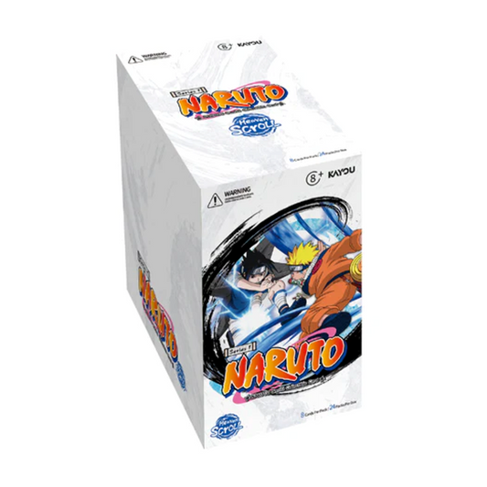 Naruto SMRITI Collectible Cards, Jin Series 1, Heaven's Scroll Booster Box [24 Packs]