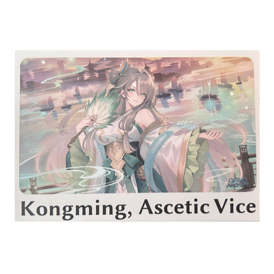 Kongming, Ascetic Vice [Playmat]
