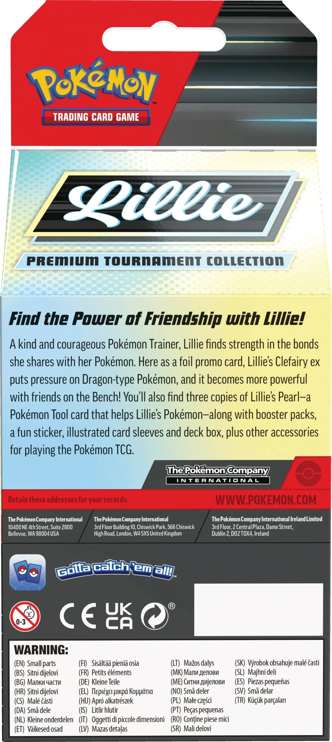Pokémon Lillie Premium Tournament Collection