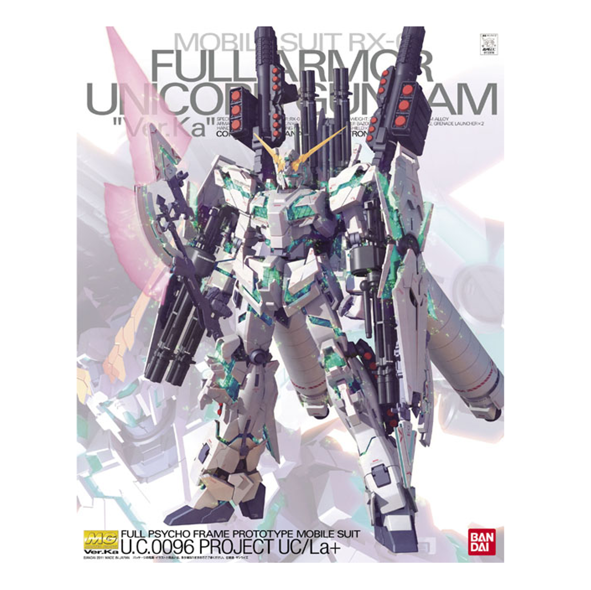 MG 1/100 RX-0 Full Armor Unicorn Gundam Ver.Ka [PREORDER | ETA NOV / DEC]