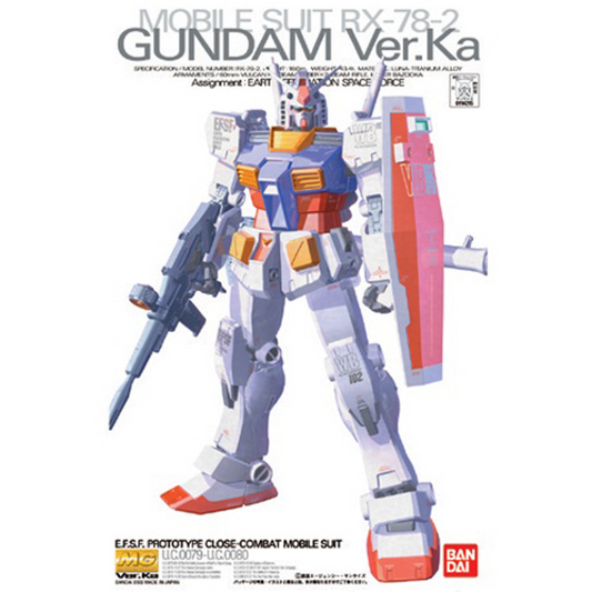 MG RX-78-2 Gundam Ver.Ka 1/100