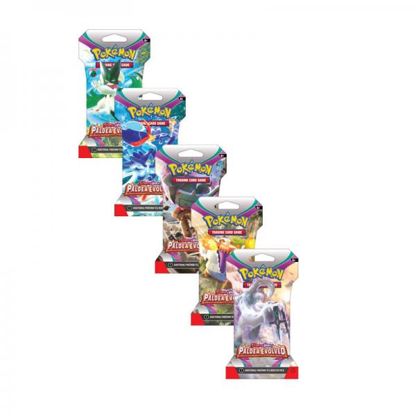 Scarlet & Violet - Paldea Evolved Sleeved Blister