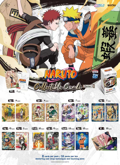 Naruto SMRITI Collectible Cards, Jin Series 2