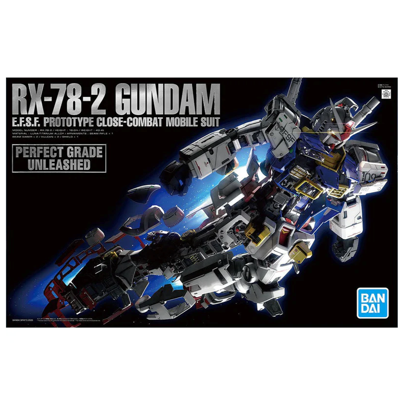 PG Unleashed RX-78-2 Gundam 1/60