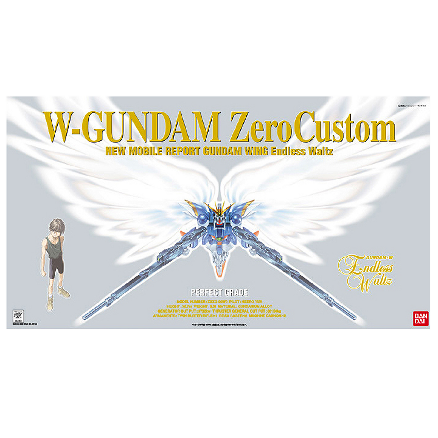 PG 1/60 Wing Gundam Zero Custom [PREORDER | ETA OCT / NOV 2026]