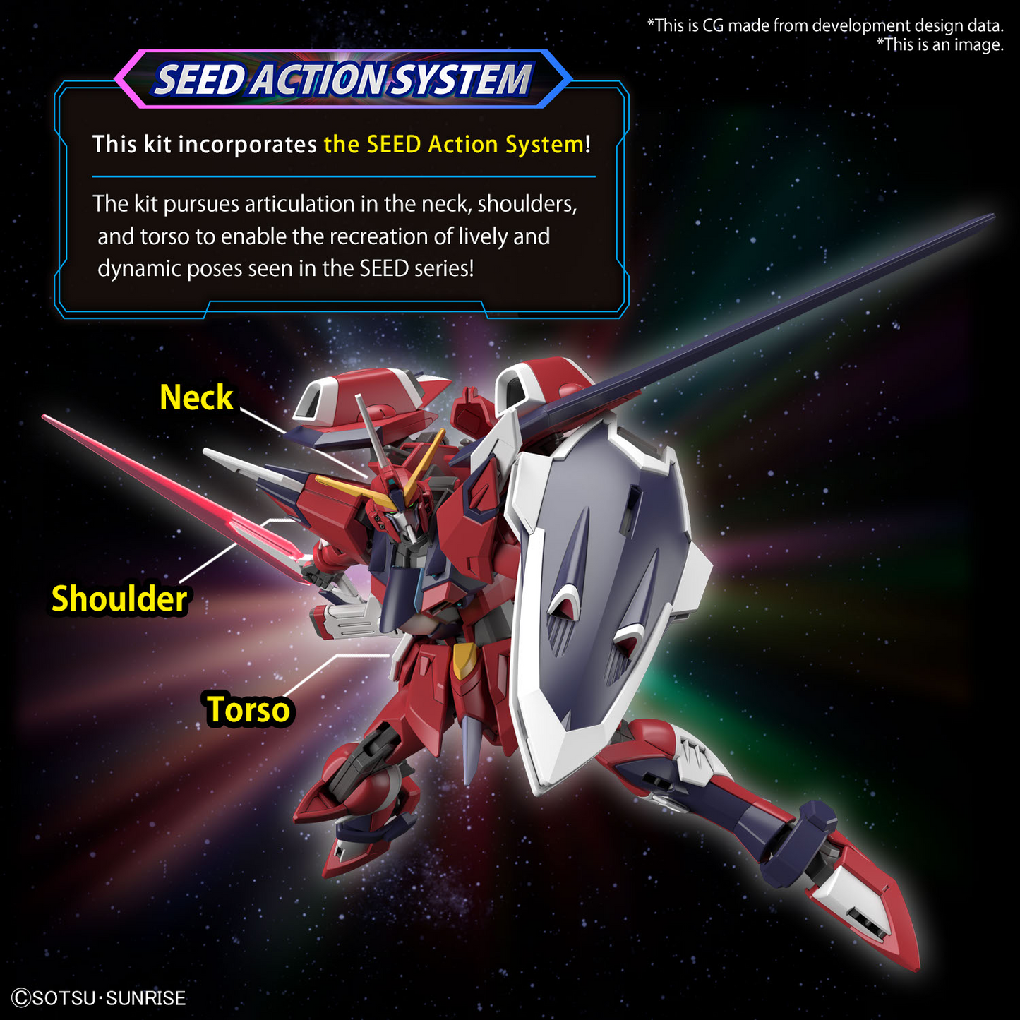HGCE 1/144 [244] Immortal Justice Gundam