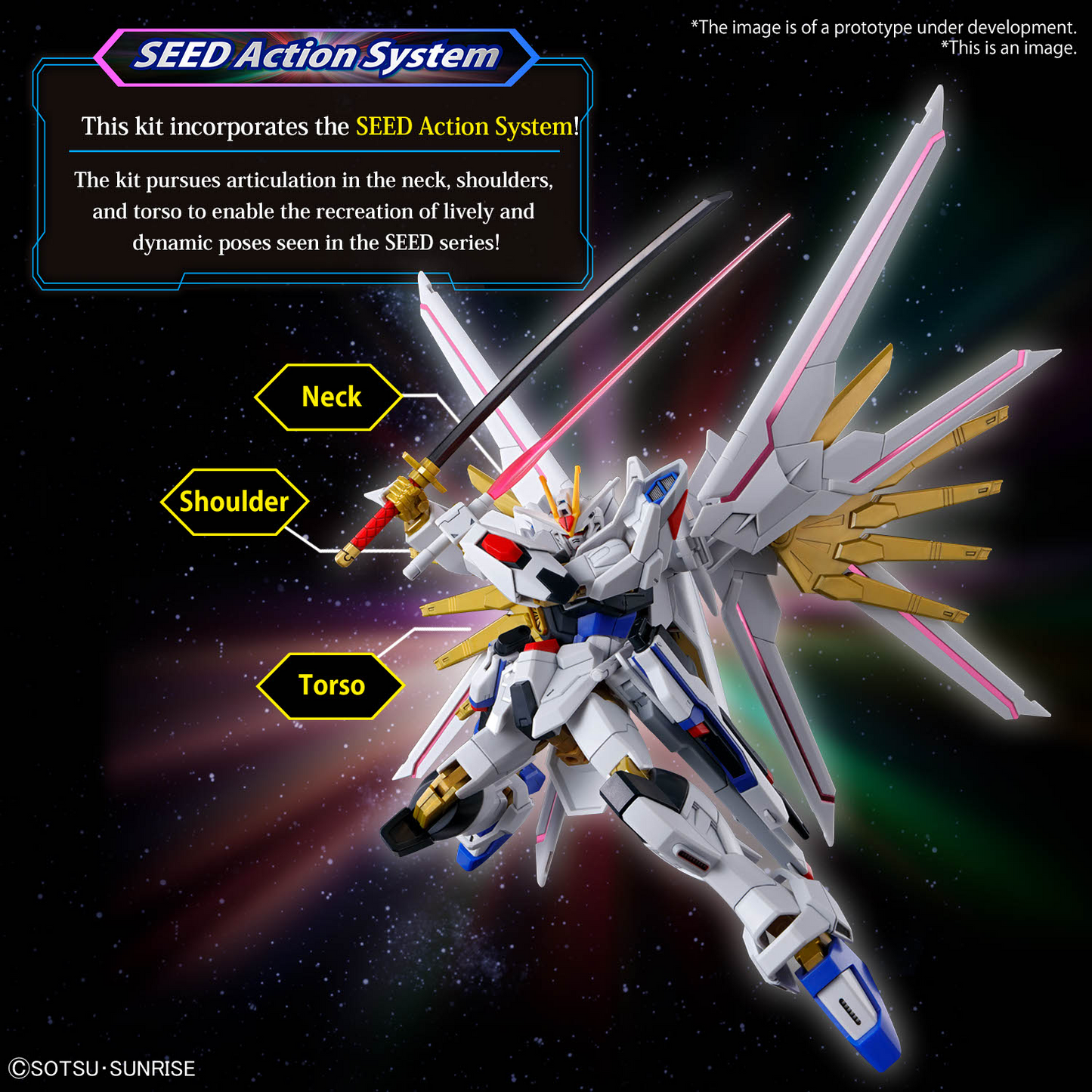 HGCE 1/144 [250] Mighty Strike Freedom Gundam