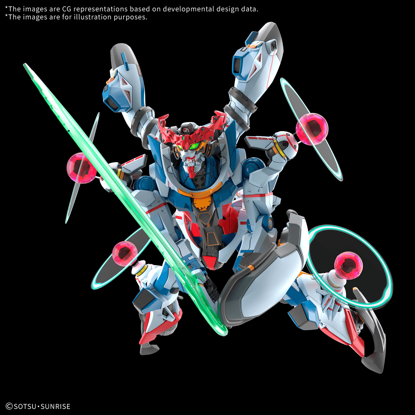 HG 1/144 GQuuuuuuX [Endymion Unit Awakened]