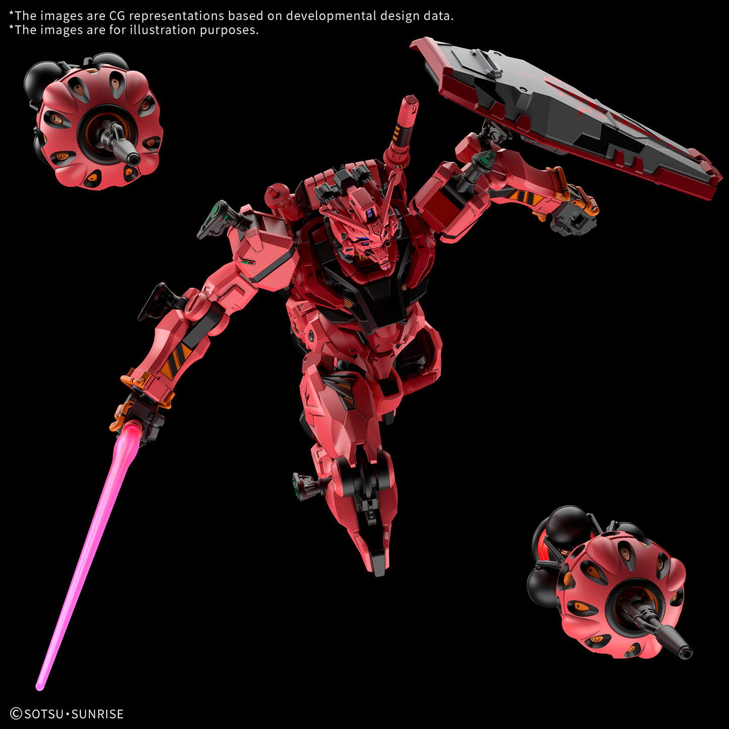 HG 1/144 [4] RED GUNDAM GQuuuuuuX