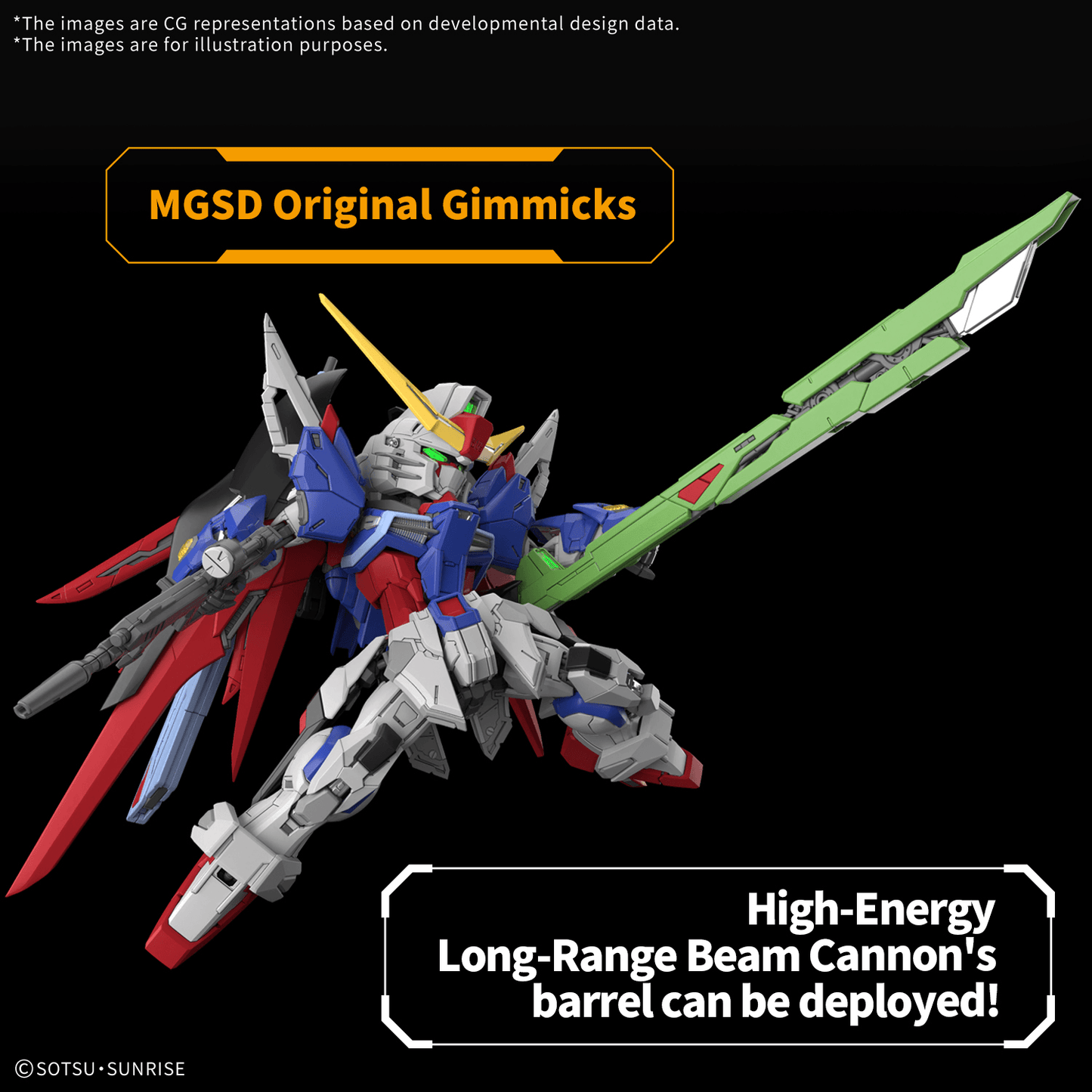 MGSD Destiny Gundam