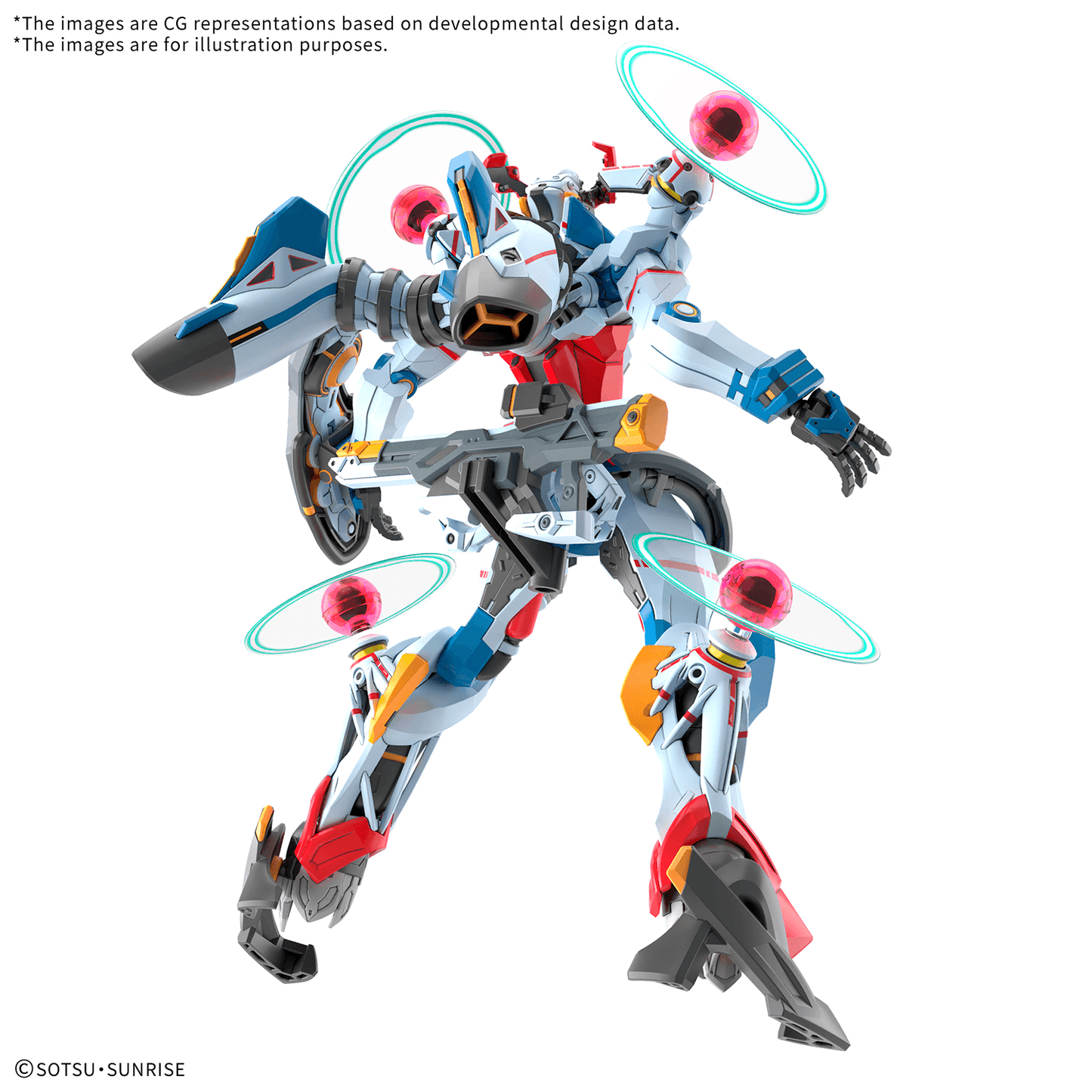 HG 1/144 GQuuuuuuX [Endymion Unit Awakened]
