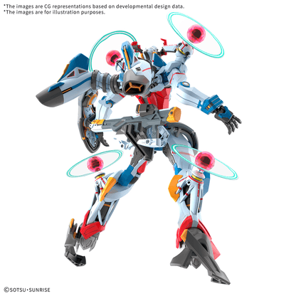HG 1/144 GQuuuuuuX [Endymion Unit Awakened]