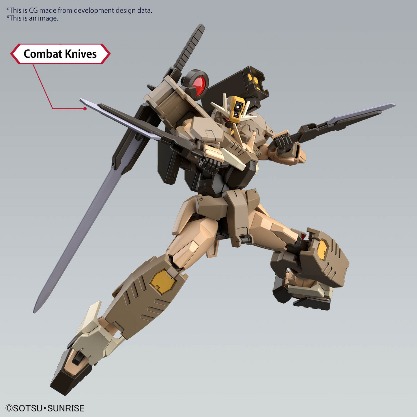 HGGBM 1/144 [10] Gundam 00 Command Qan[T] Desert Type