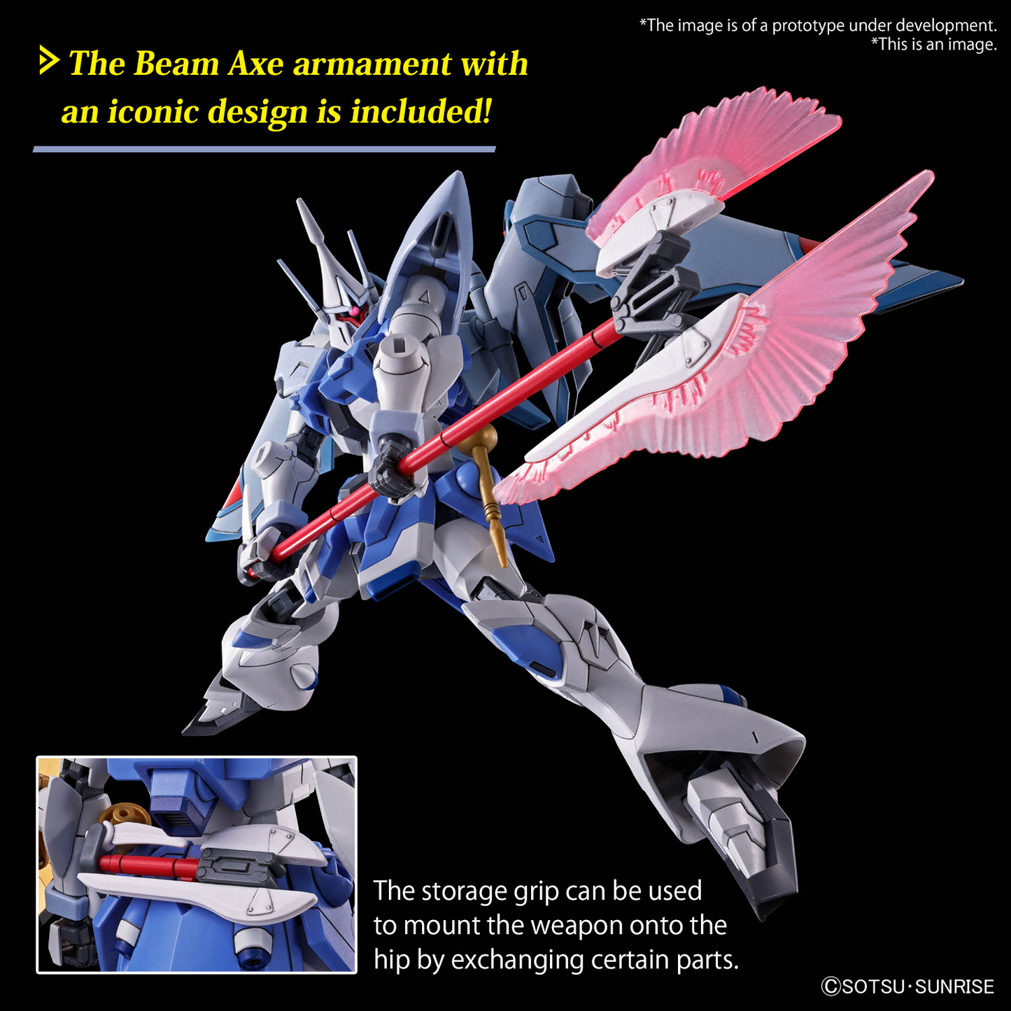 HGCE 1/144 [249] Gyan Strom (Agnes Giebenrath Custom)